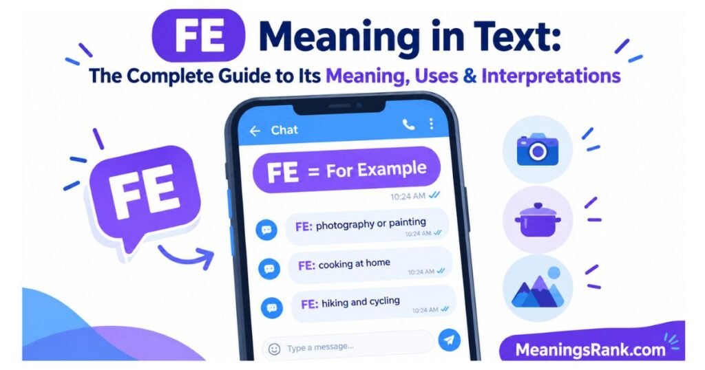 FE Meaning