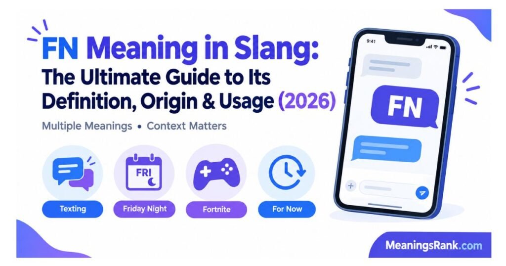 FN Meaning in Slang
