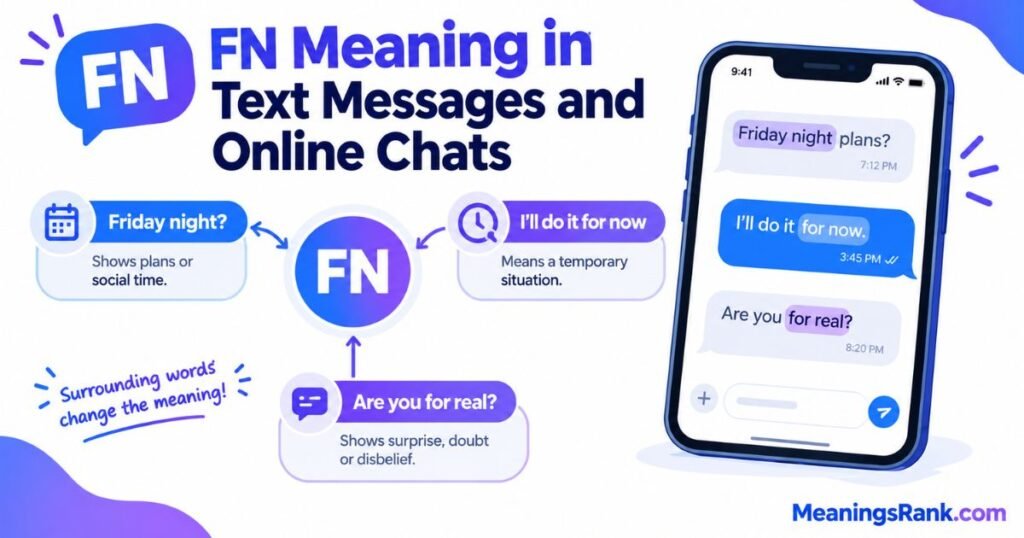 FN Meaning in Text Messages and Online Chats