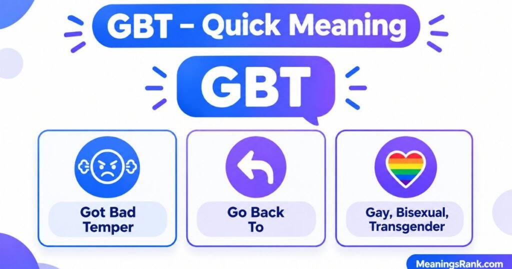 GBT - Quick Meaning