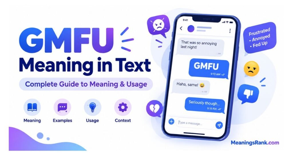 GMFU Meaning in Text