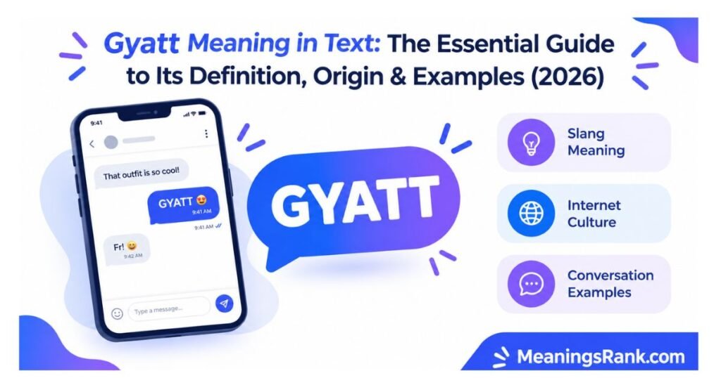 Gyatt Meaning in Text