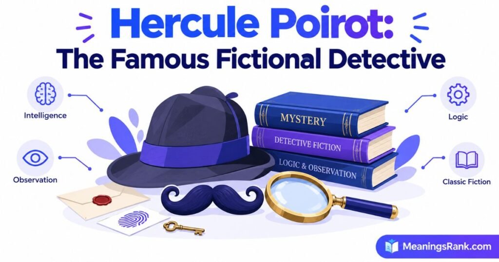 Herecule Poirot The Famous Fictional Detective