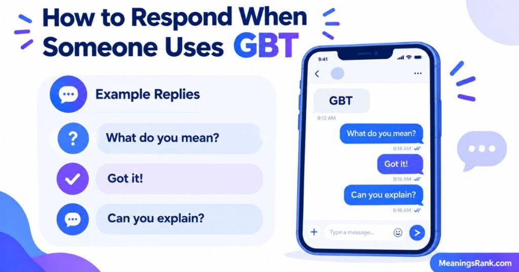 How to Respond to GBT