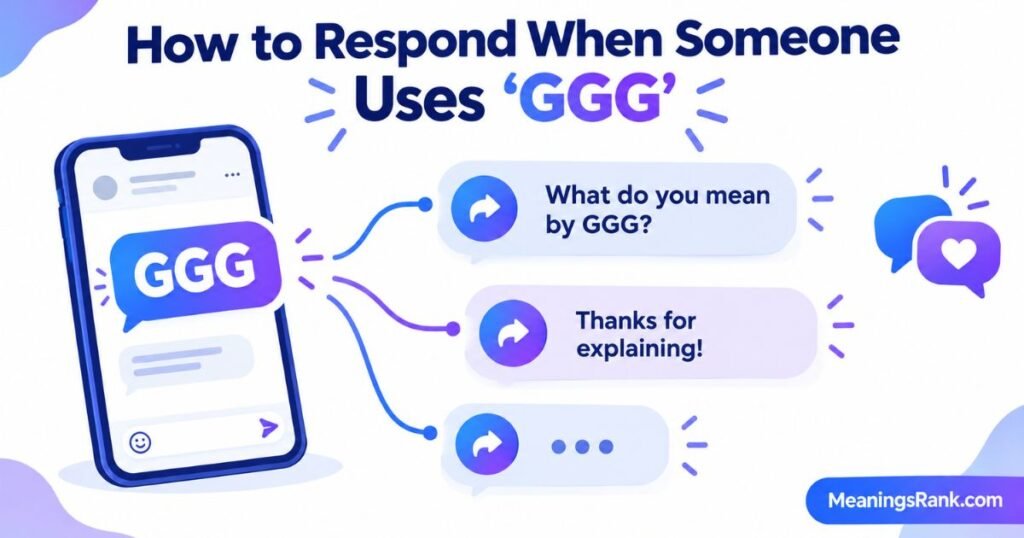 How to Respond to GGG
