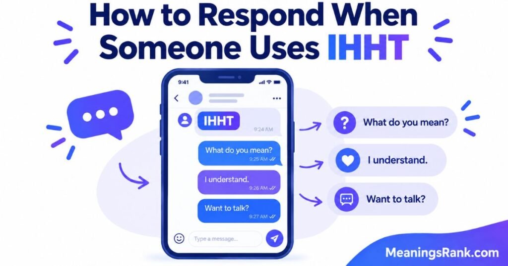 How to Respond to IHHT