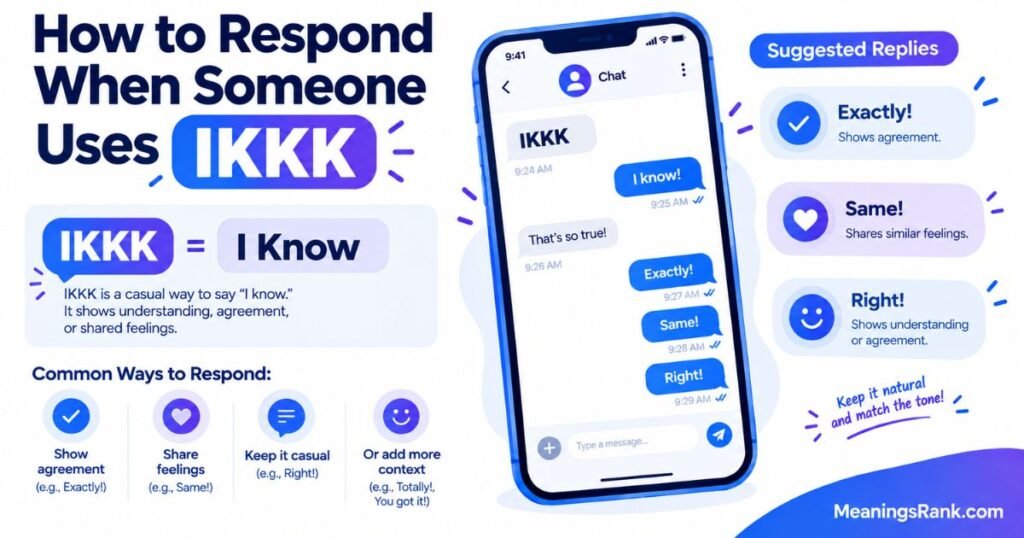 How to Respond to IKKK