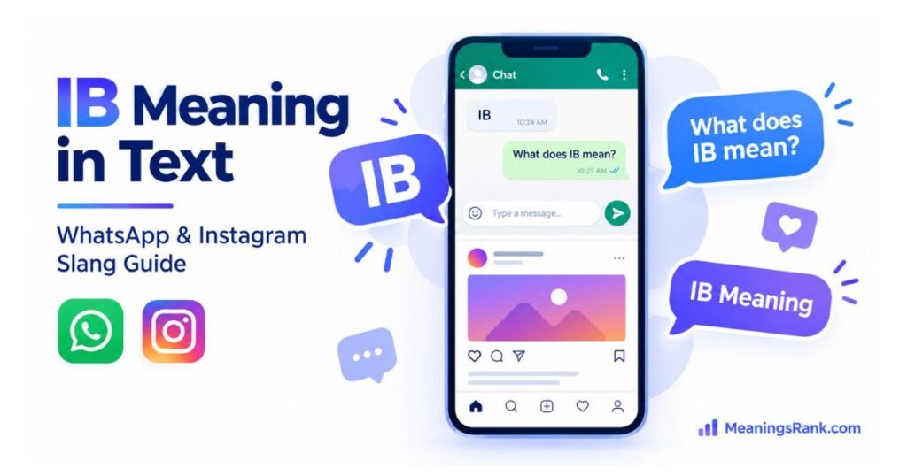 IB Meaning in Text