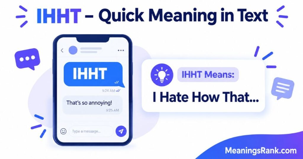 IHHT - Quick Meaning in Text