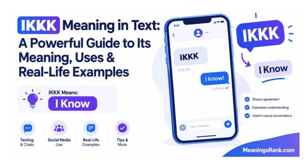 IKKK Meaning in Text: A Powerful Guide to Its Meaning, Uses & Real-Life Examples