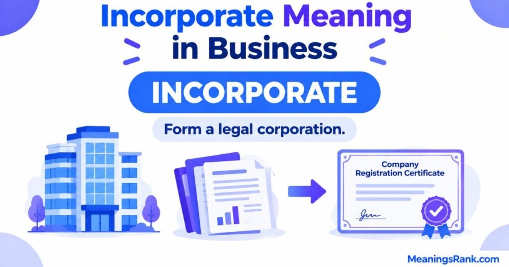 Incorporate Meaning in Business