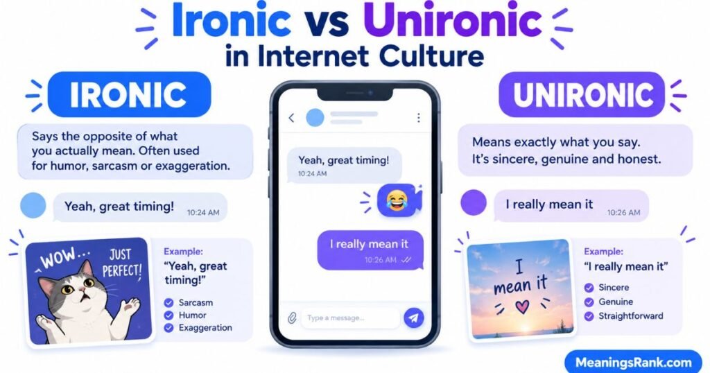 Ironic vs Unironic in Intent Culture