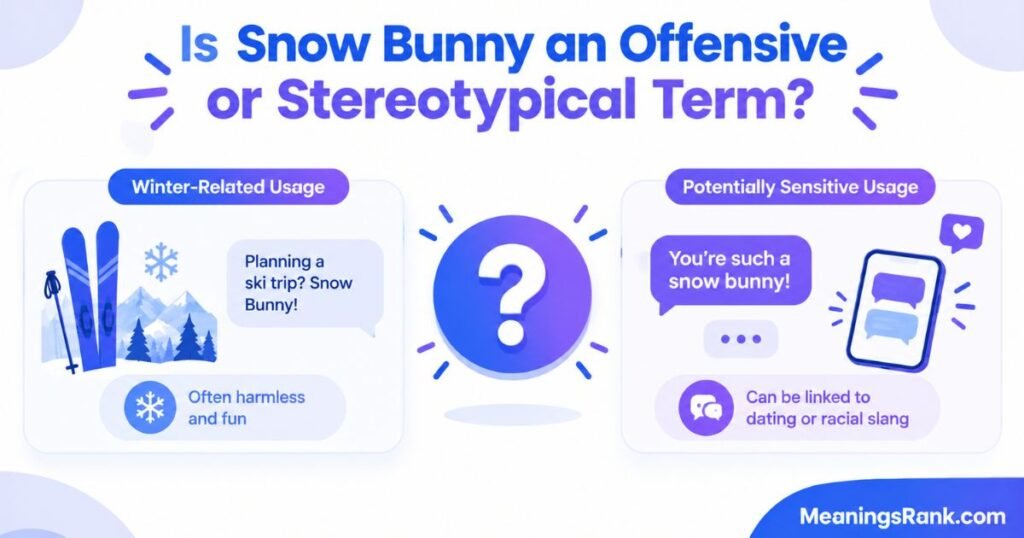 Is Snow Bunny an Offensive or Stereotypical Term