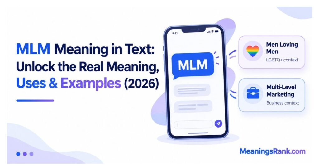 MLM Meaning in Text