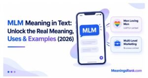 MLM Meaning in Text