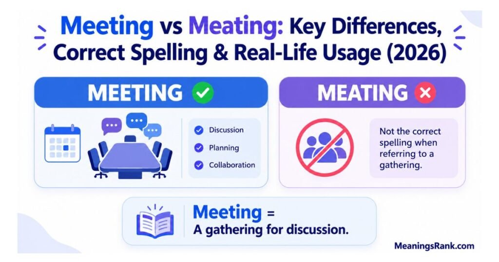 Meeting vs Meating