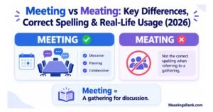 Meeting vs Meating