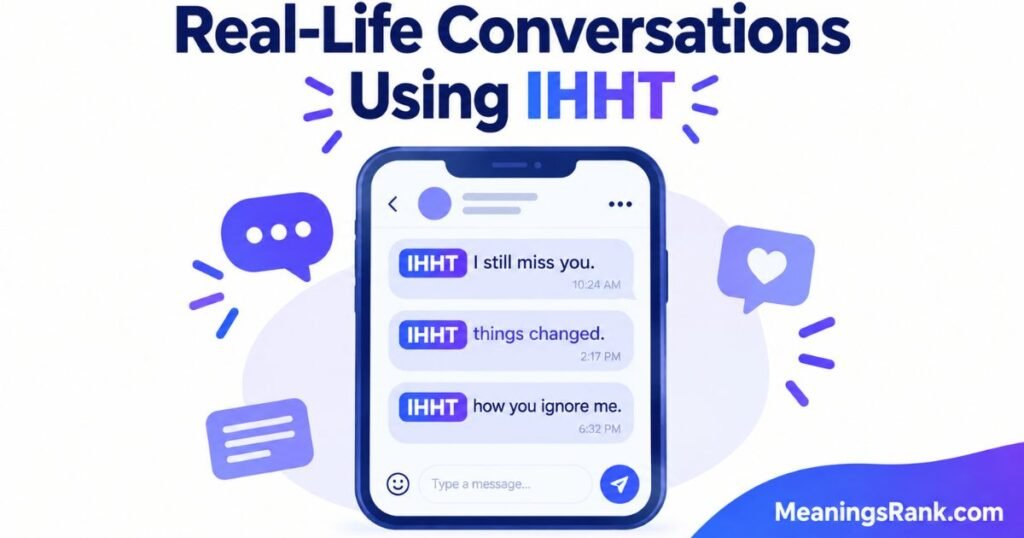Real-Life Conversations Using IHHT