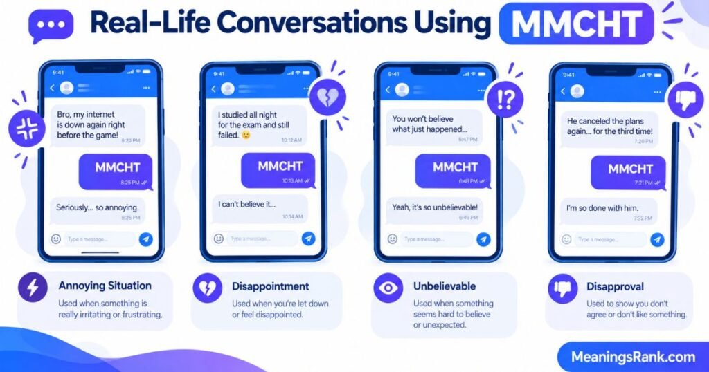 Real-Life Conversations Using MMCHT