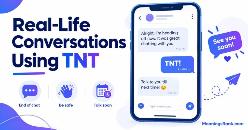 Real-Life Conversations Using TNT
