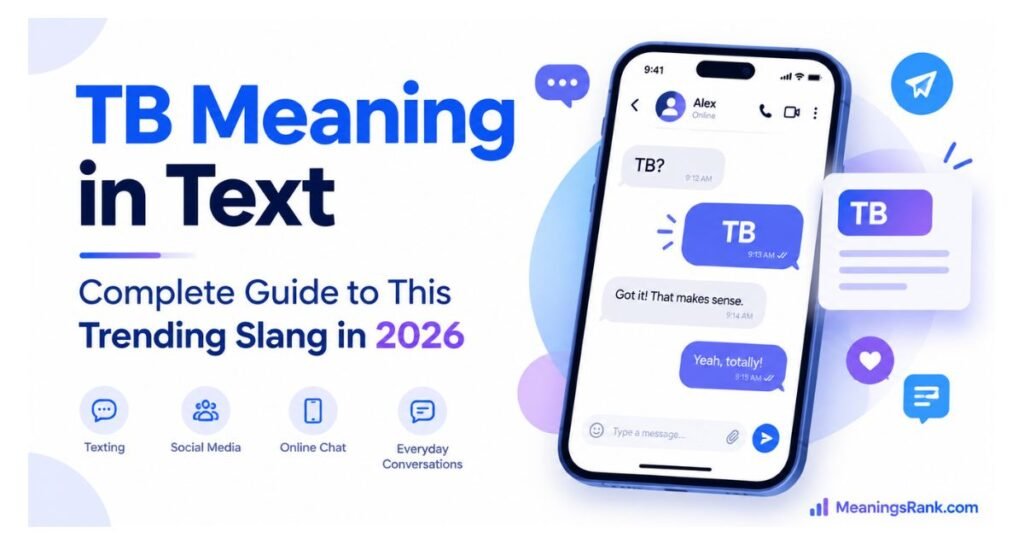 TB Meaning in Text: The Complete Guide to This Trending Slang in 2026