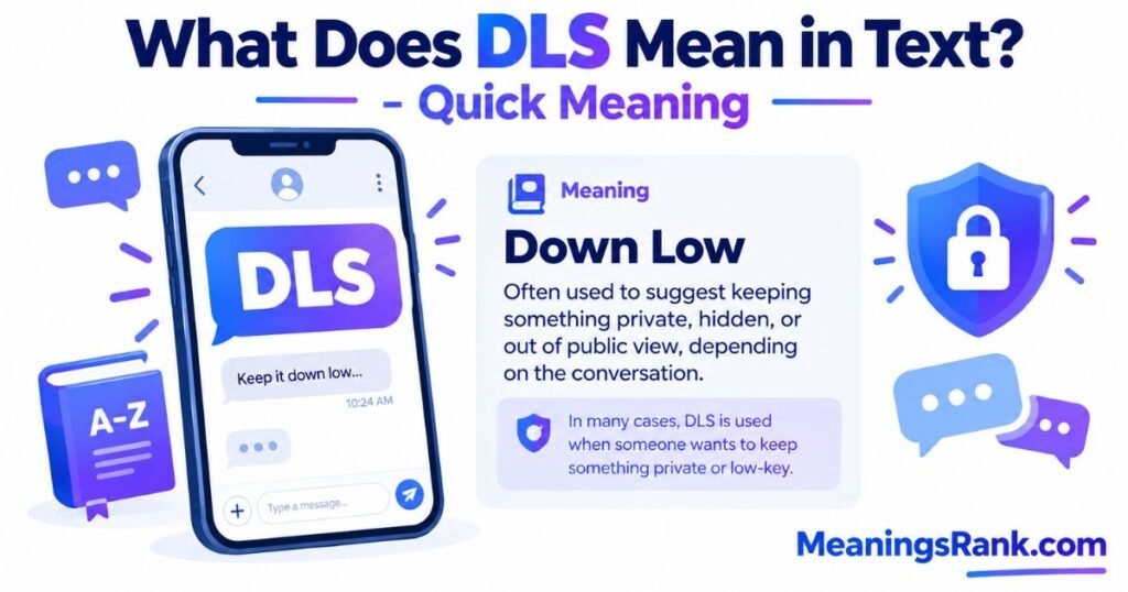 What Does DLS Mean in Text - Quick Meaning