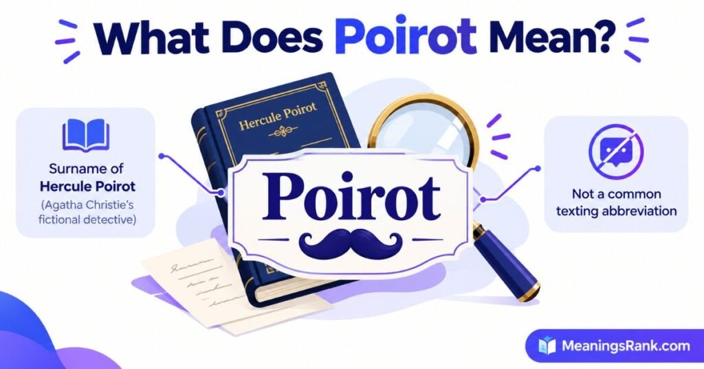 What Does Poirot Mean