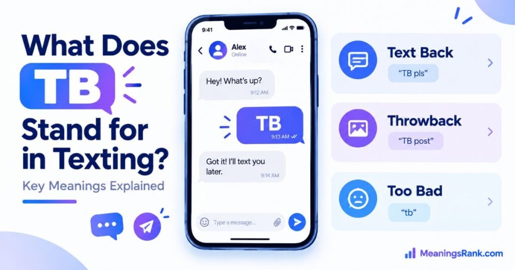 What Does TB Stand for in Texting