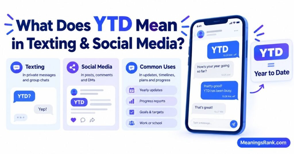 What Does YTD Mean in Texting & Social Media