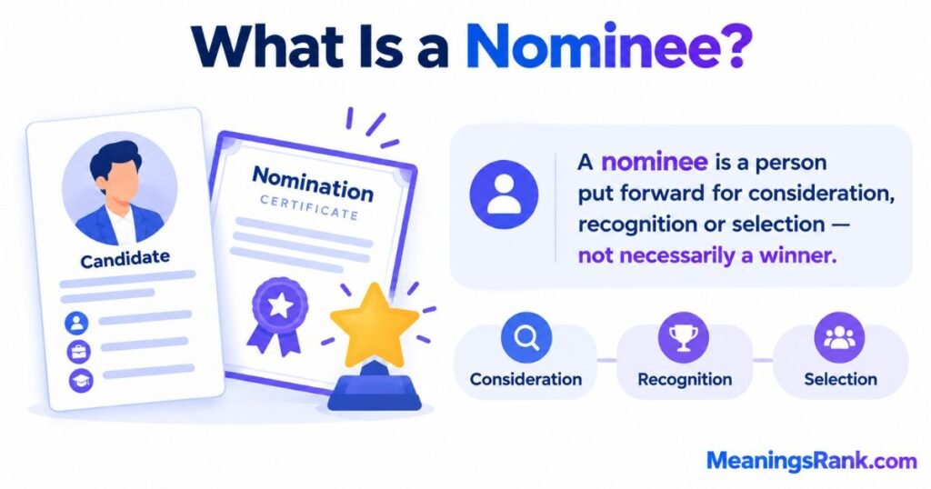 What Is a Nominee Meaning, Definition & Role