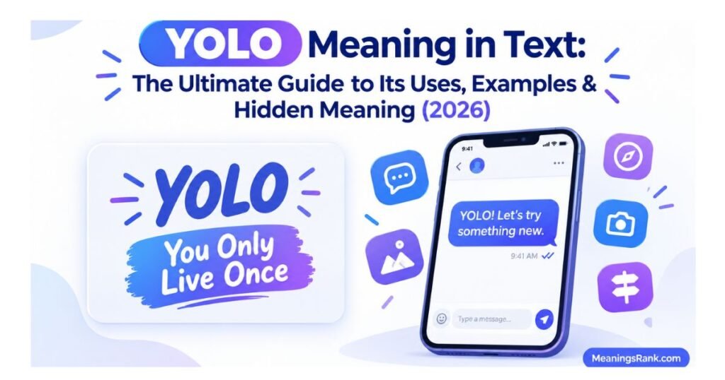 YOLO Meaning in Text